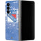 NHL New York Rangers Frozen Galaxy Z Fold4 5G Skin